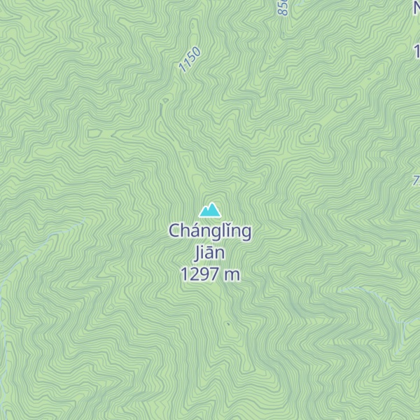 Map of Chánglǐng Jiān