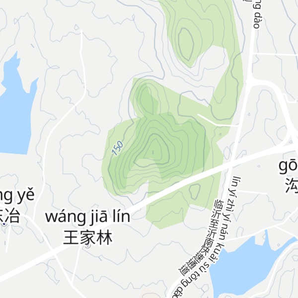 Map of Fènghuáng Shān