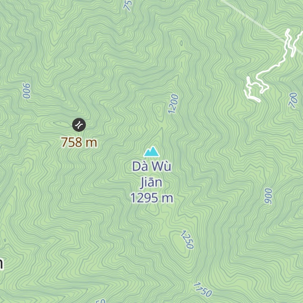Map of Dà Wù Jiān