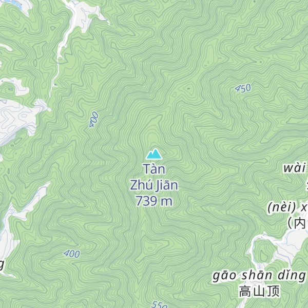Map of Tàn Zhú Jiān