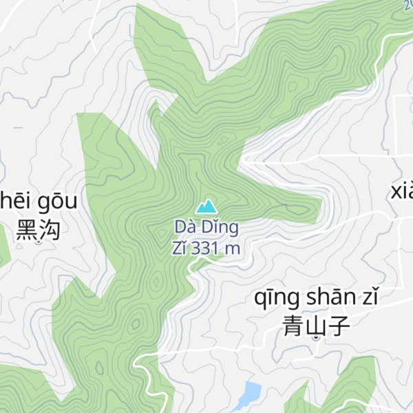 Map of Dà Dǐng Zǐ
