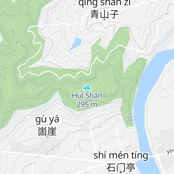 Map of Huī Shān