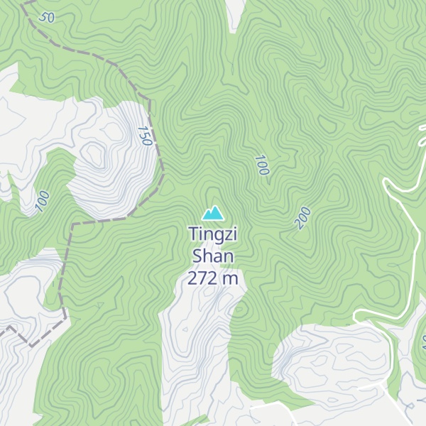 Map of Tingzi Shan