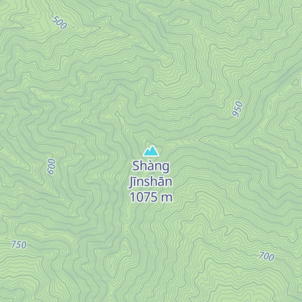 Map of Shàng Jīnshān