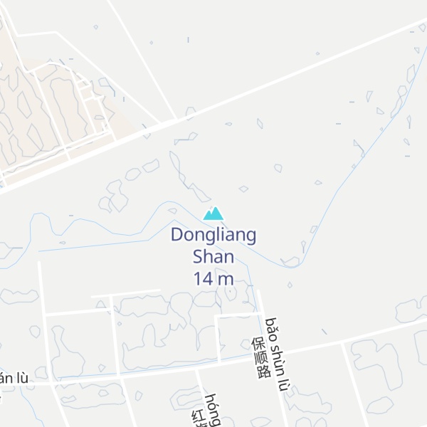 Map of Dongliang Shan