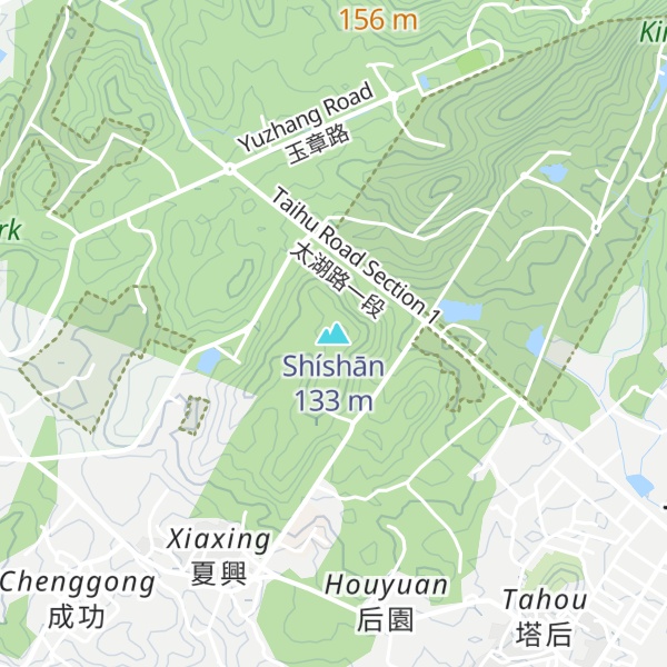 Map of Shíshān