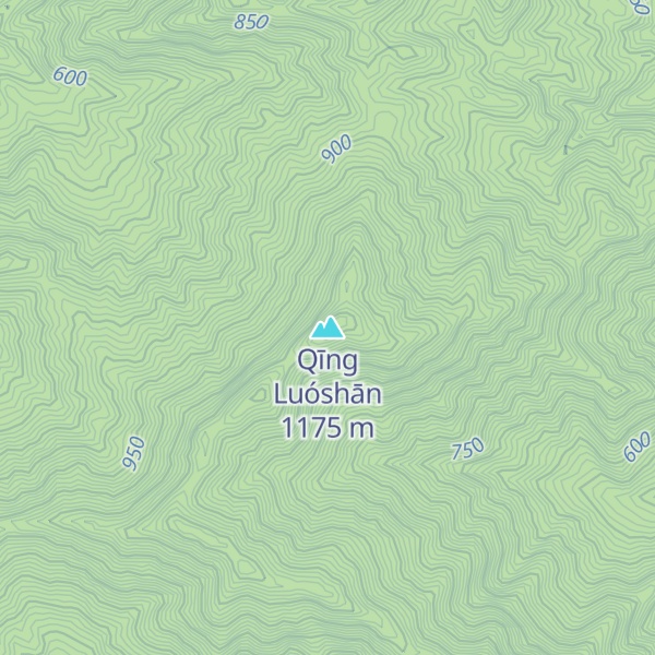 Map of Qīng Luóshān