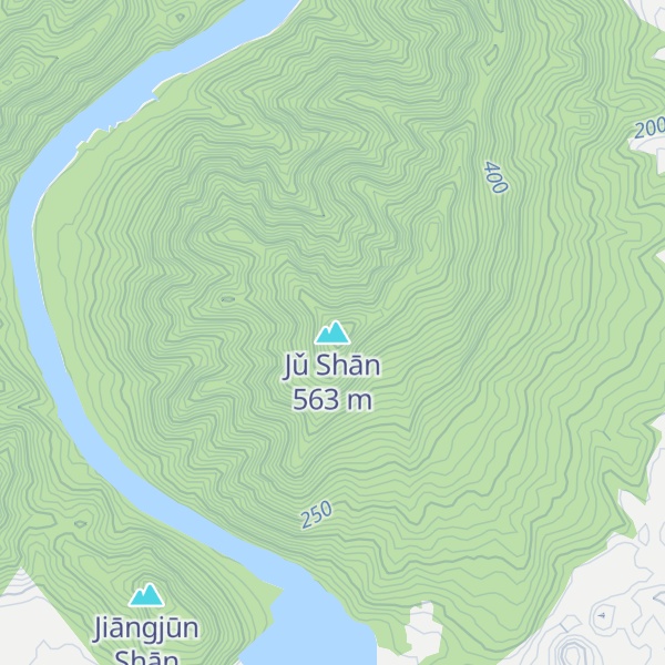 Map of Jǔ Shān