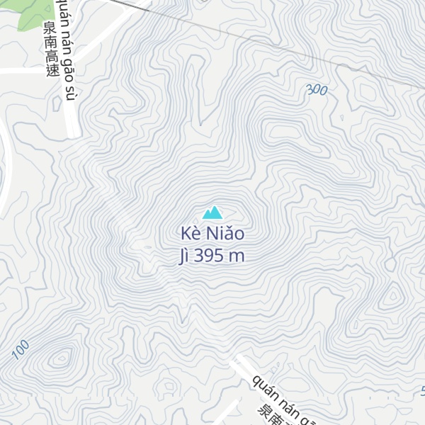 Map of Kè Niǎo Jì