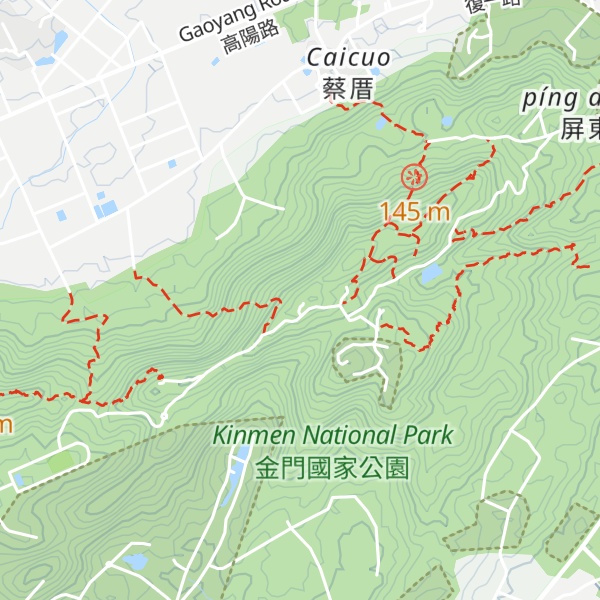Map of Wú Wàng Zài Jǔ