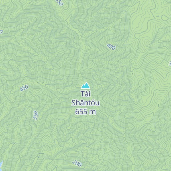 Map of Tài Shāntóu