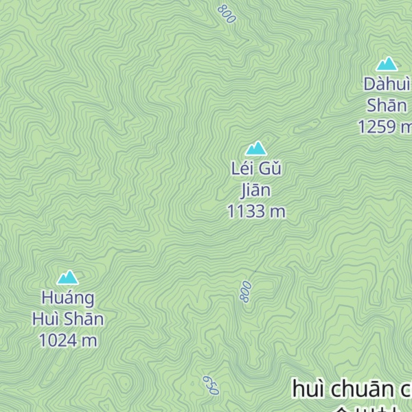 Map of Yángtáo Lǐng