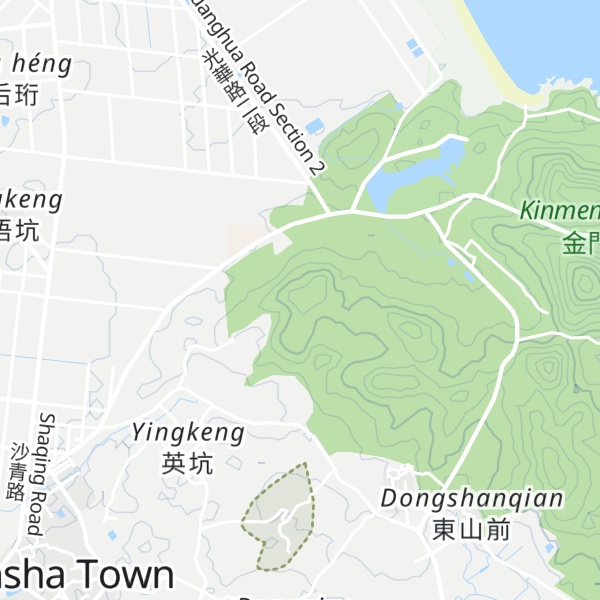 Map of Huluoshan