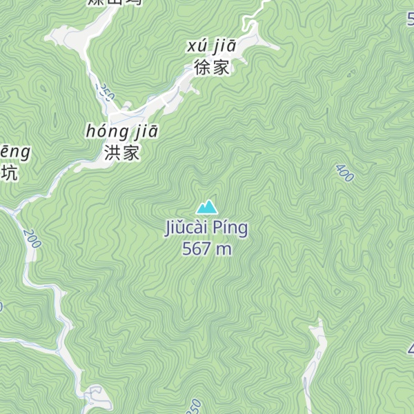 Map of Jiǔcài Píng