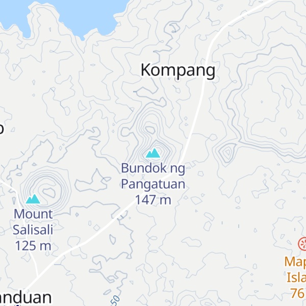 Map of Bundok ng Pangatuan