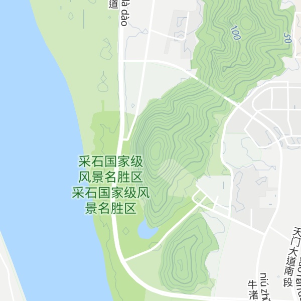 Map of Jiǔ Huàshān
