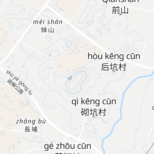 Map of Simu Shan
