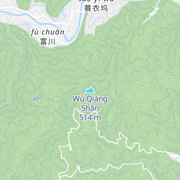 Map of Wǔ Qiáng Shān