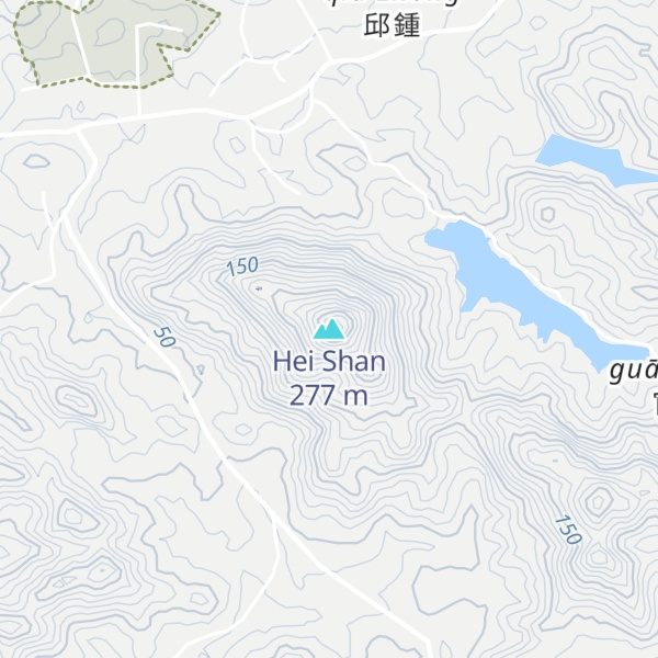 Map of Hei Shan