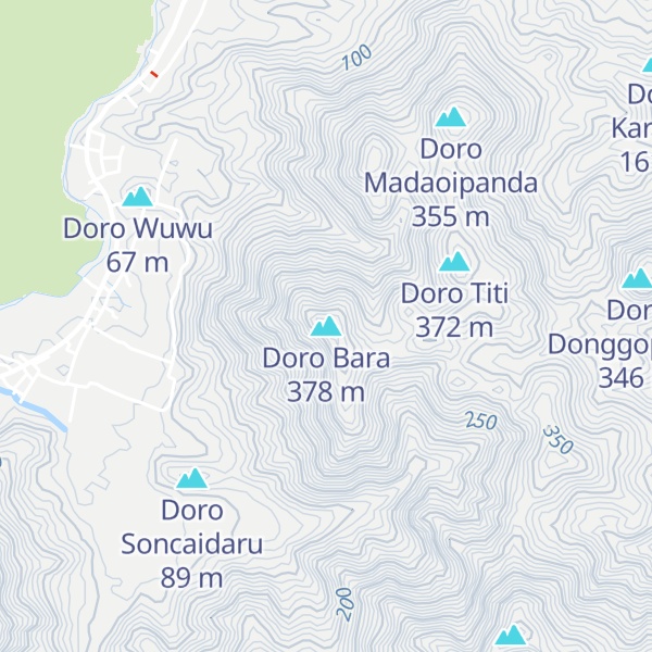 Map of Doro Bara