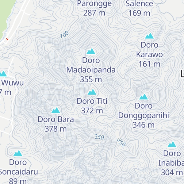 Map of Doro Titi