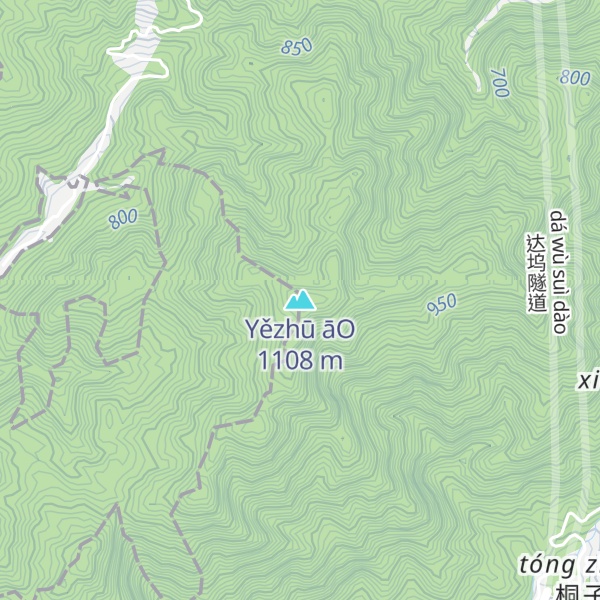 Map of Yězhū āO