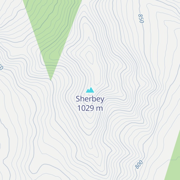 Map of Sherbey