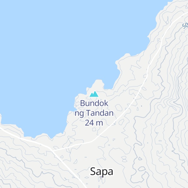 Map of Bundok ng Tandan