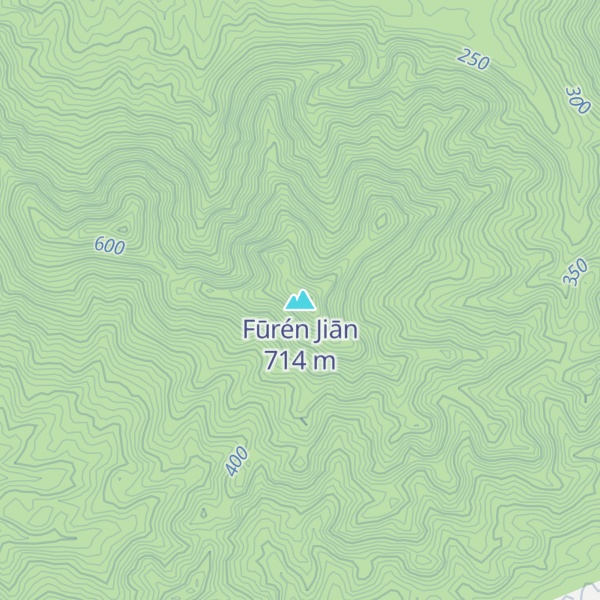 Map of Fūrén Jiān