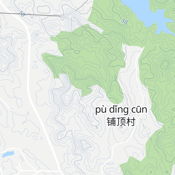 Map of Henglu Shan