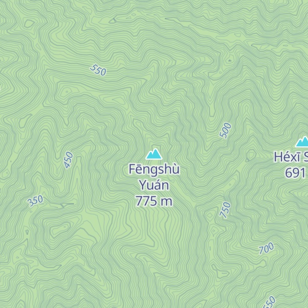 Map of Fēngshù Yuán