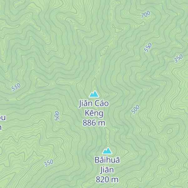 Map of Jiǎn Cáo Kēng