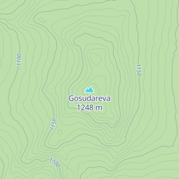 Map of Gosudareva