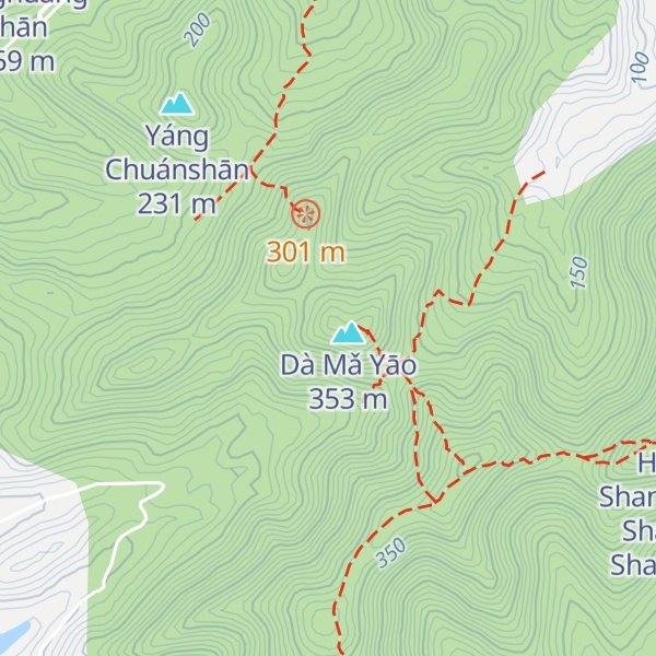 Map of Wěi Fēng Dǐng
