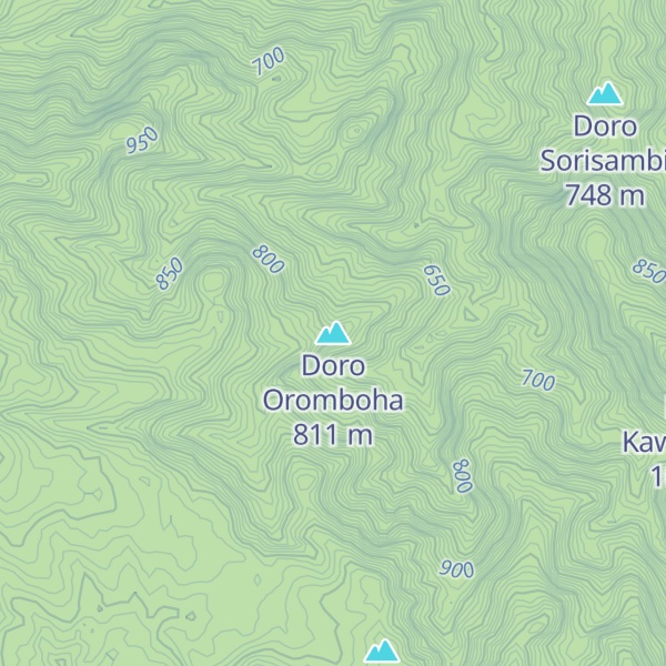 Map of Doro Oromboha