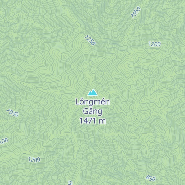 Map of Lóngmén Gǎng