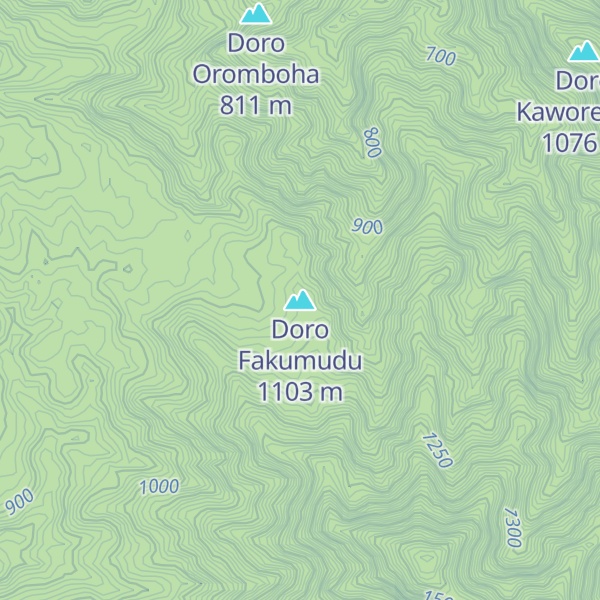 Map of Doro Fakumudu