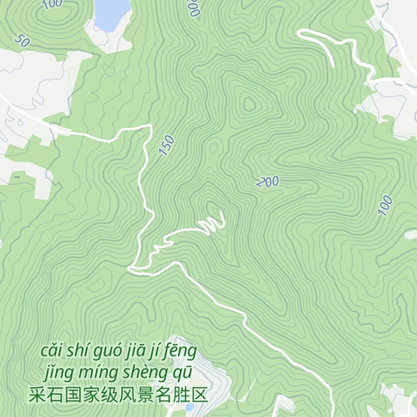 Map of Qīngshān
