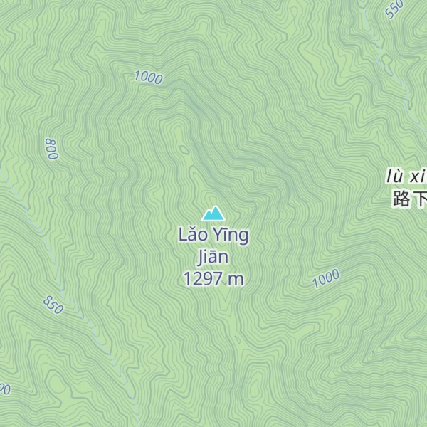 Map of Lǎo Yīng Jiān