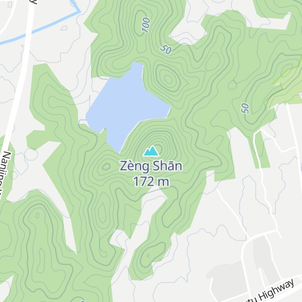 Map of Zèng Shān