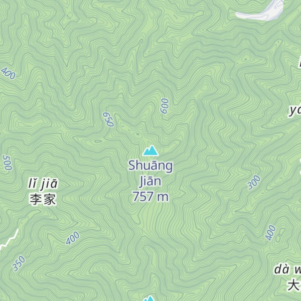 Map of Shuāng Jiān
