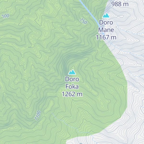 Map of Doro Foka