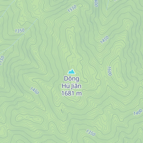 Map of Dōng Hú Jiān
