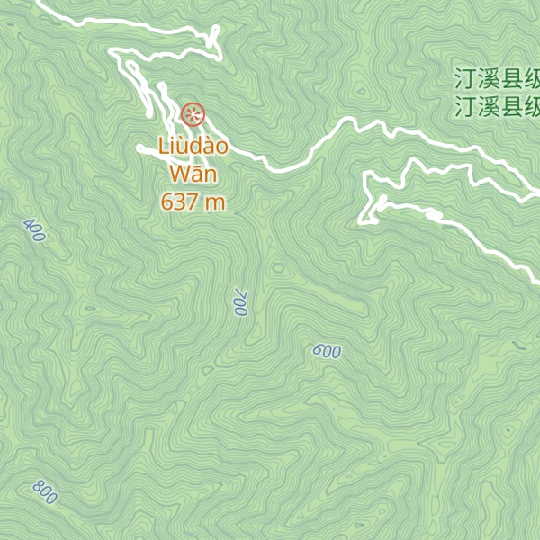 Map of Táo Lǐng Kēng