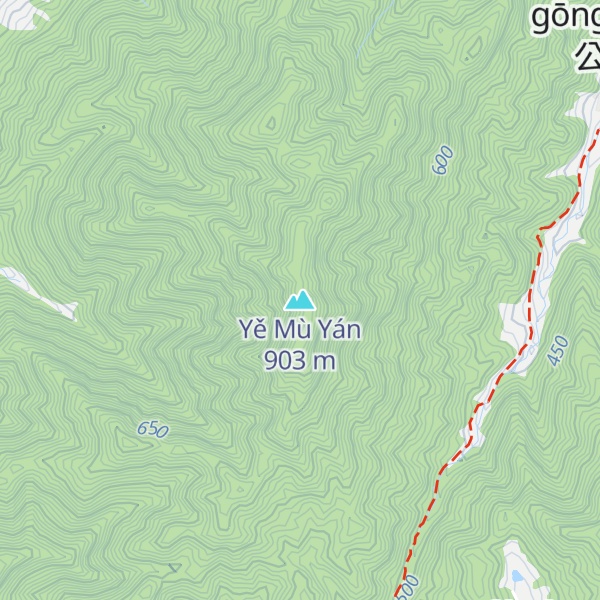 Map of Yě Mù Yán
