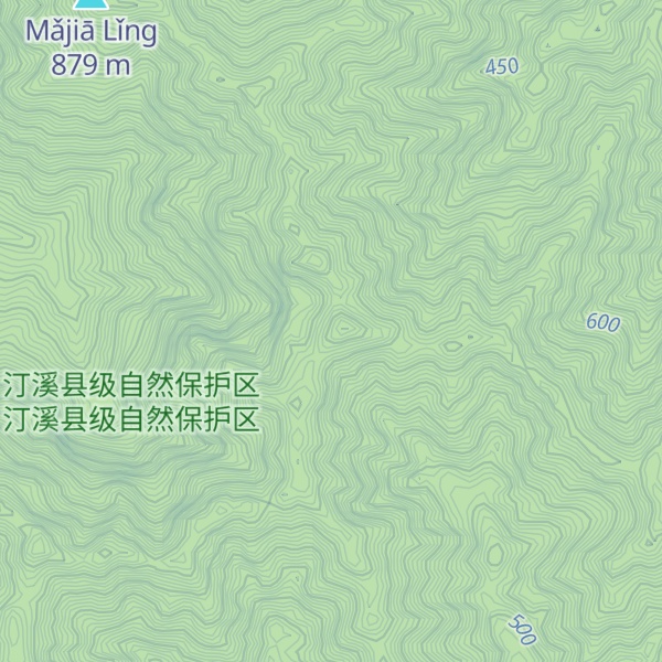 Map of Dà Gǎng Kēng Nǎo