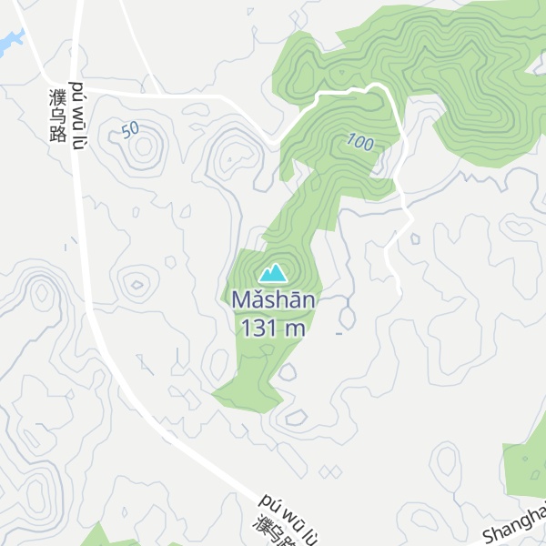 Map of Mǎshān