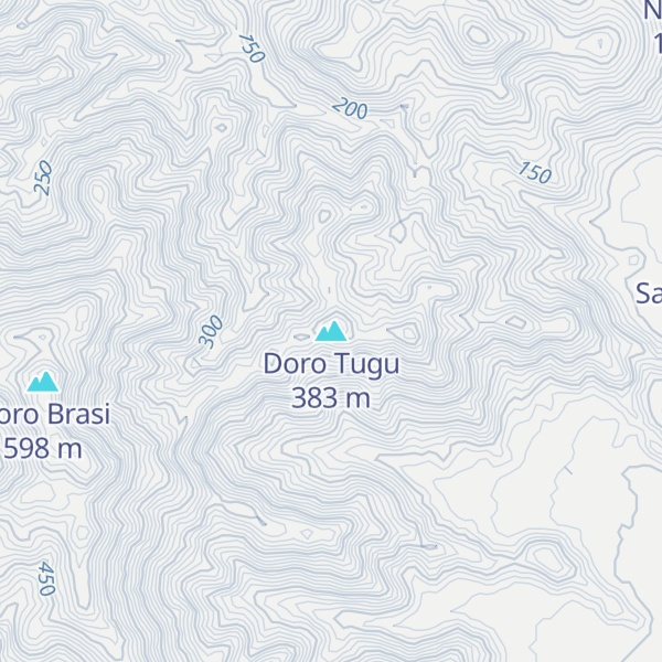Map of Doro Tugu
