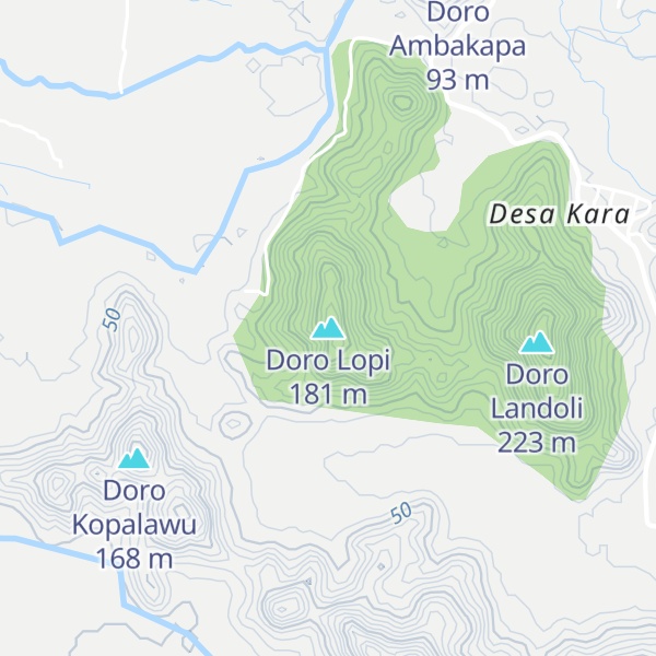 Map of Doro Lopi