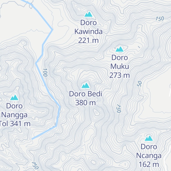 Map of Doro Bedi